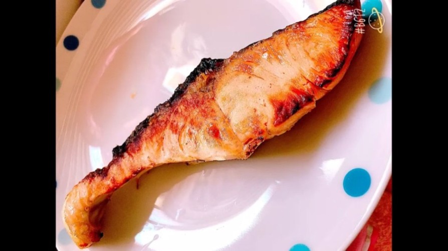 グリルの焼き鮭☻☻☻の画像