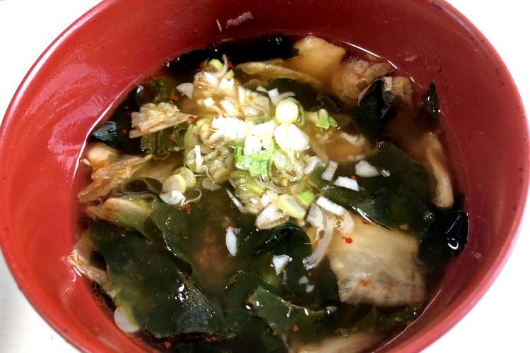 炒飯のお供に ピリ辛中華スープ レシピ 作り方 By 李炒飯 クックパッド 簡単おいしいみんなのレシピが359万品