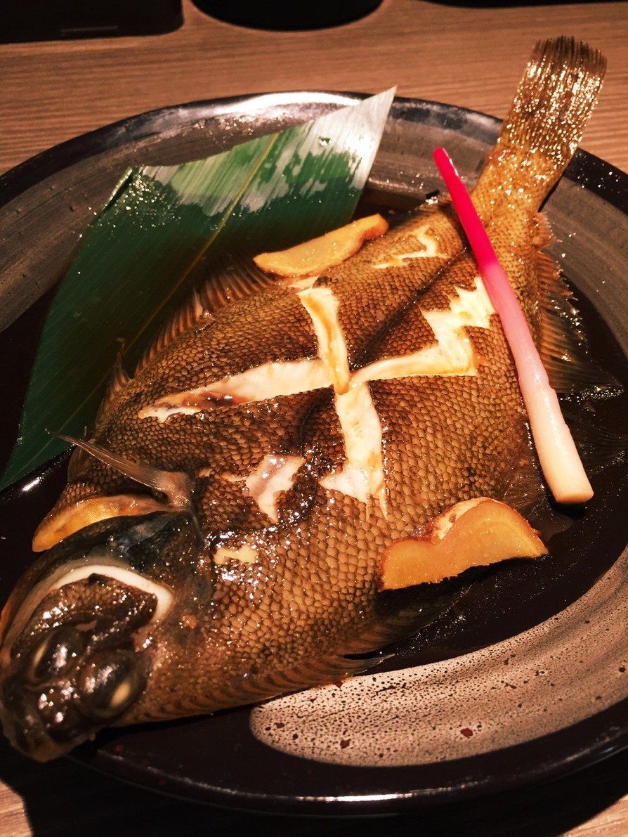 白身魚の本格煮魚の画像
