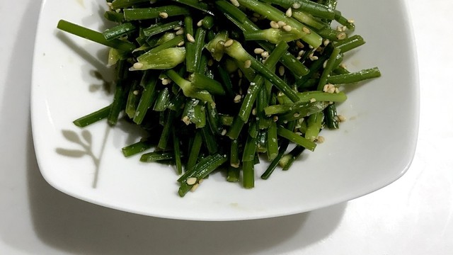 簡単 花ニラのおひたし レシピ 作り方 By み1228 クックパッド 簡単おいしいみんなのレシピが357万品