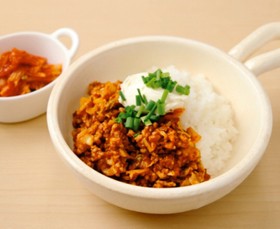 こくうま発酵キムチのドライカレー