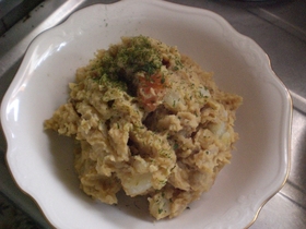 カレー DE ポテトサラダ