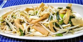 もやしとメンマの中華風炒め