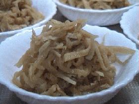 切干大根と油揚げの煮物
