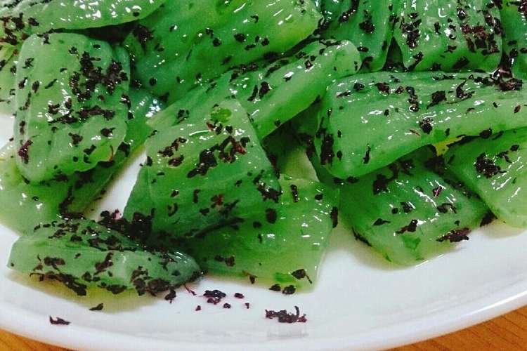 さしみこんにゃくのゆかりあえ レシピ 作り方 By ふう はっちゃん クックパッド 簡単おいしいみんなのレシピが365万品