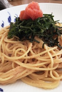 かんたん☆贅沢明太子スパゲティ