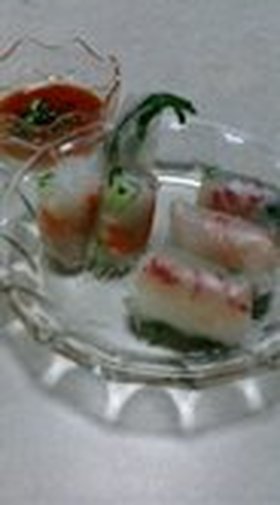 簡単・巻き巻き!!☆生春巻き☆
