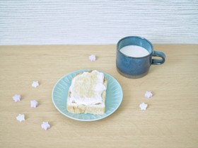簡単♡きなこ&クリームぱん