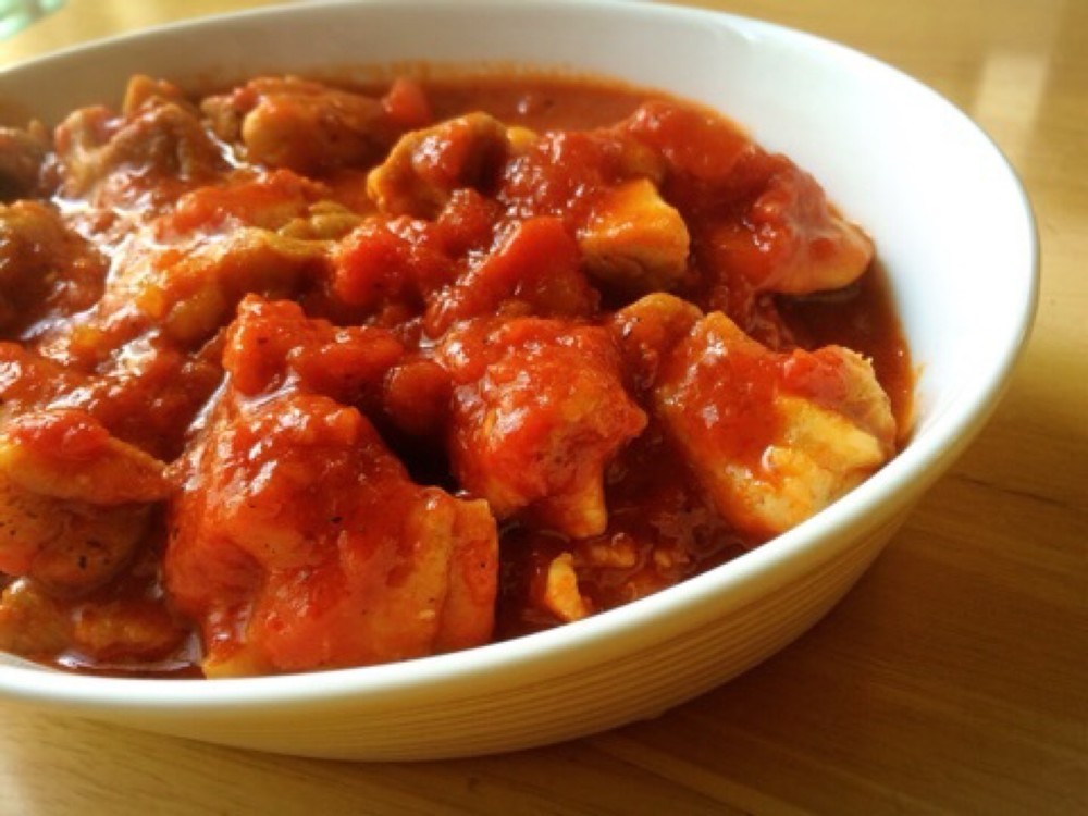 トマト缶で簡単 鶏もも肉のトマト煮 レシピ 作り方 By 元料理人の時短レシピ クックパッド 簡単おいしいみんなのレシピが360万品