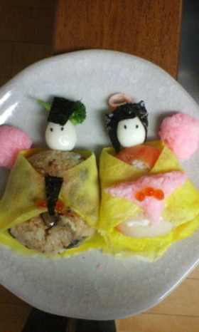 ひな祭りのお雛様