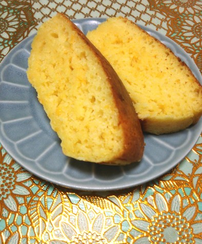 HM使用♪スライスチーズと豆腐のケーキの写真