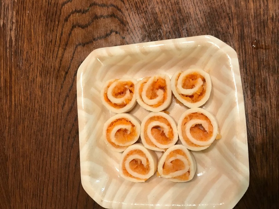 にんじんリンゴのサンドイッチの画像