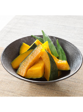 おだしの浸みた かぼちゃの煮物