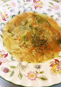 簡単！千切り野菜のスープ･ジュリエンヌ