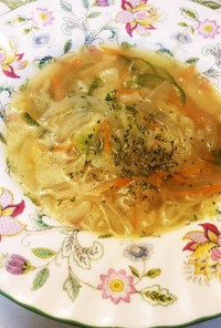 簡単！千切り野菜のスープ･ジュリエンヌ