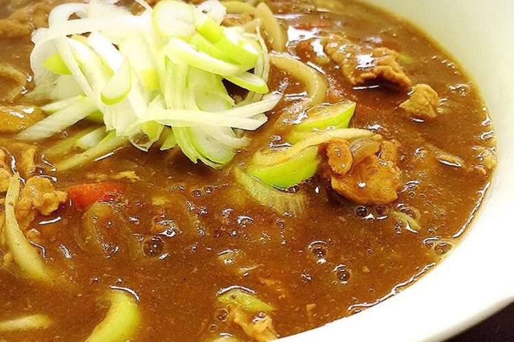 めんつゆで簡単 リメイクカレーうどん レシピ 作り方 By 元料理人の時短レシピ クックパッド 簡単おいしいみんなのレシピが356万品