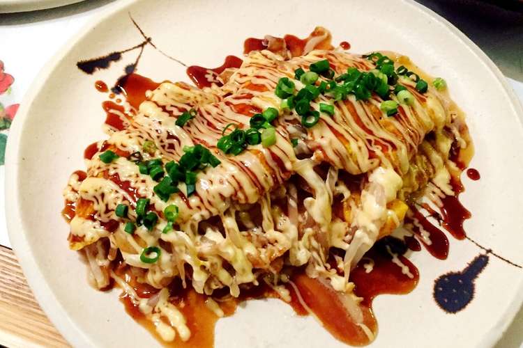 もやしとチーズのとん平焼き レシピ 作り方 By おうち居酒屋 花 クックパッド 簡単おいしいみんなのレシピが355万品