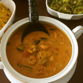 海老とトマトのカレー
