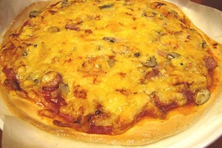 天ぷら粉で簡単ピザ レシピ 作り方 By Kcoton クックパッド 簡単おいしいみんなのレシピが356万品