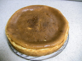 ミキサーで混ぜるだけベイクドチーズケーキ