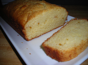 ゆず茶のパウンドケーキ