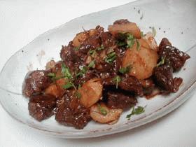 エゾ鹿の黒ビール煮込み
