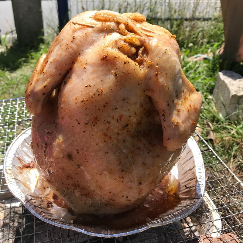 ビア缶チキンのレシピ