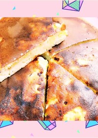バナナさつま芋ヨーグルトの米粉パンケーキ