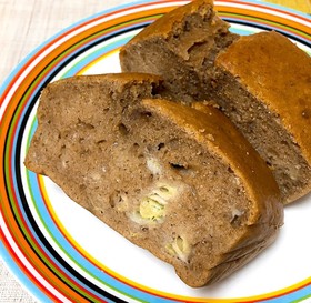 カロリー控えめ紅茶とバナナのケーキ