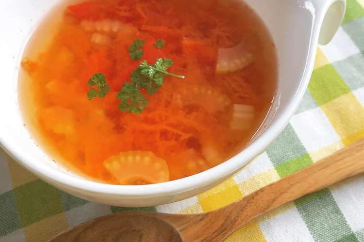 簡単 朝食に トマトとセロリのスープ レシピ 作り方 By 櫻井商店 クックパッド 簡単おいしいみんなのレシピが360万品
