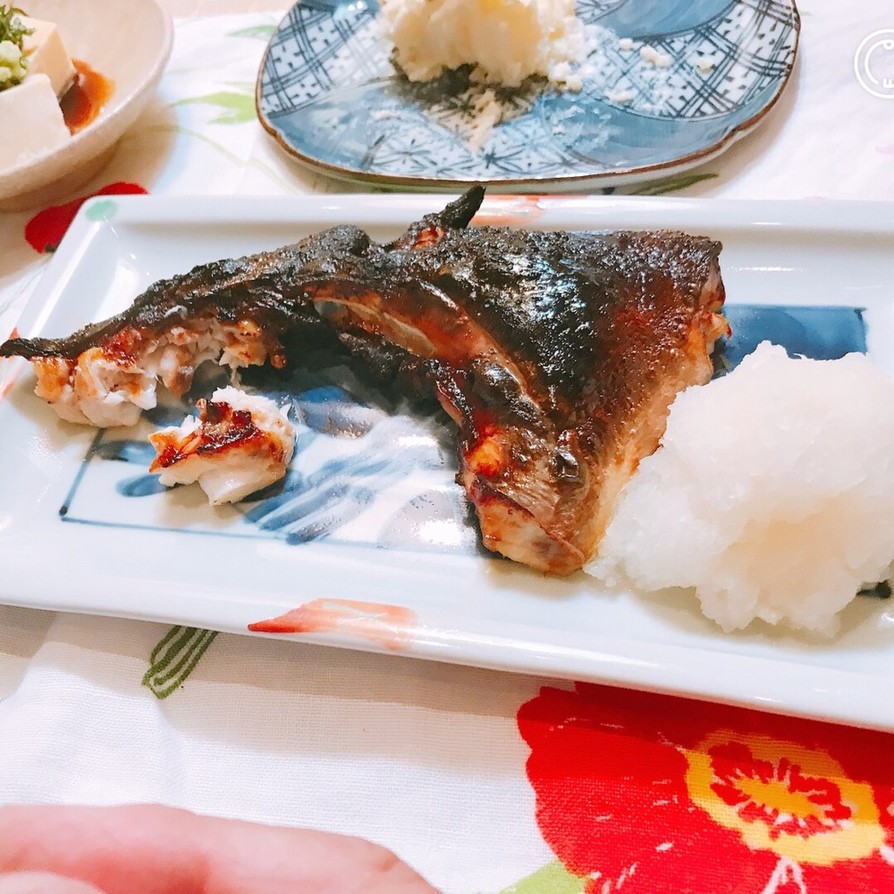 ☆彡簡単魚焼きグリルでカマの照り焼きの画像
