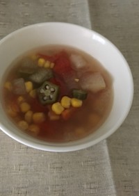 冬瓜のチキンコンソメスープ