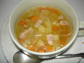残り野菜のペイザンヌスープ