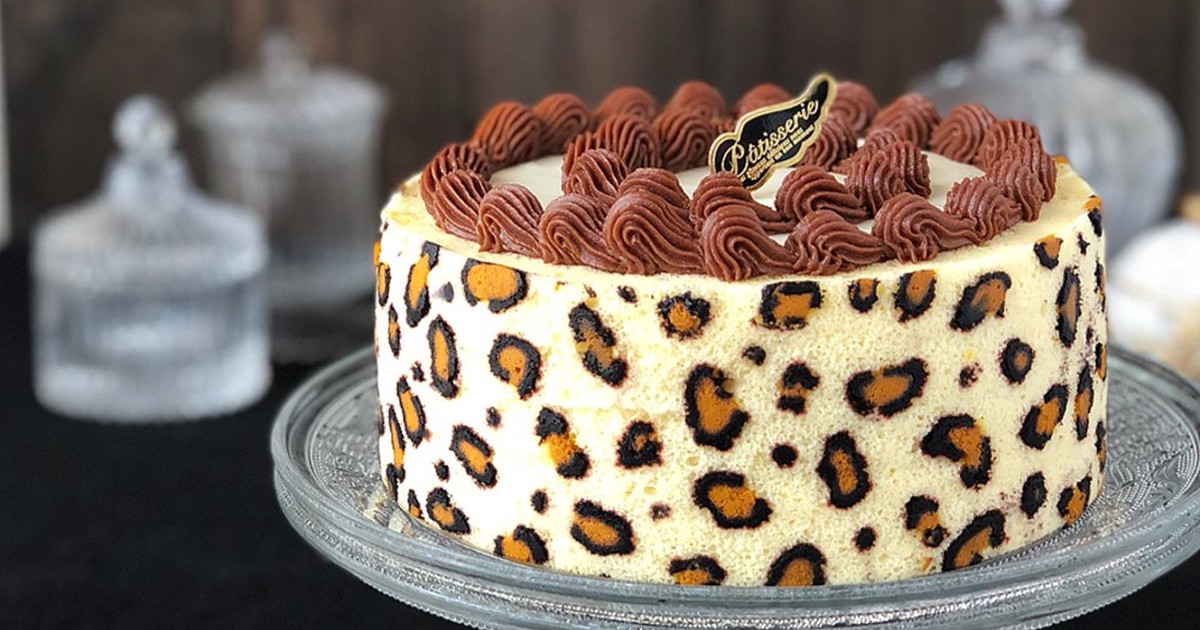 大人可愛い ヒョウ柄のムースケーキ レシピ 作り方 By ピポポタマス クックパッド