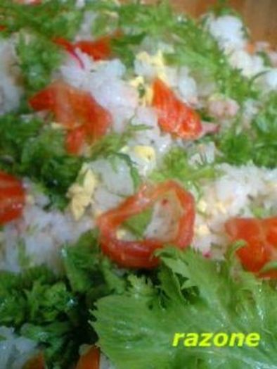 スモークサモンほろにがちらし寿司の写真
