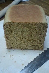 レンジ発酵パン　黒糖食パン