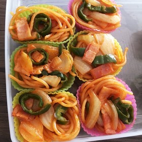 簡単 自家製冷凍食品 ナポリタン