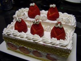 ひな壇ケーキ