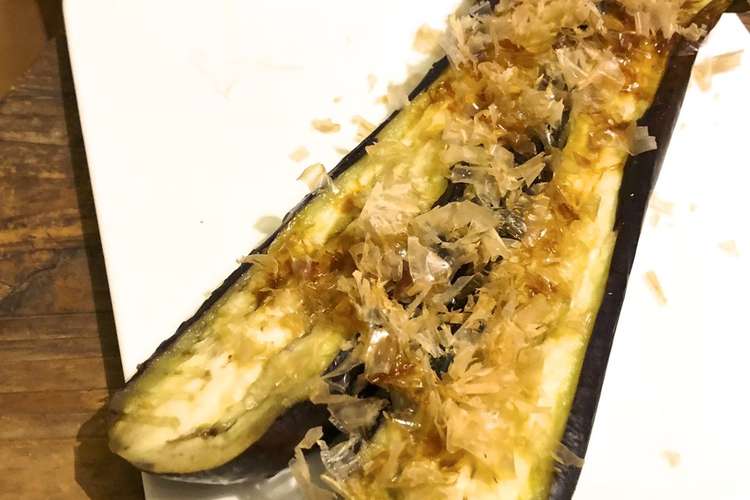 まるごと焼きなす フライパンで超簡単 レシピ 作り方 By 食堂nmc マサヲ クックパッド 簡単おいしいみんなのレシピが355万品