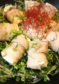 【ダイエット】肉巻き豆腐の野菜蒸し