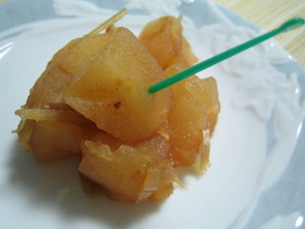 炊飯器でリンゴのコンポート☆アレンジ自在