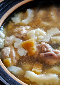 台湾電鍋パイナップル白ゴーヤー鶏肉スープ
