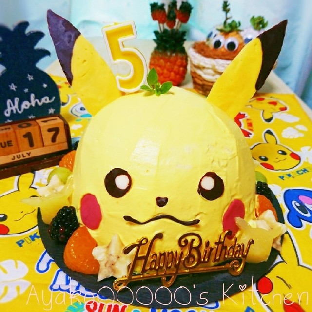 誕生日やイベントに キャラドームケーキ レシピ 作り方 By