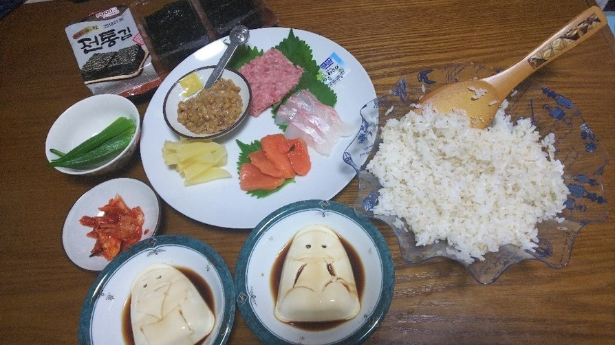 簡単のっけ盛りカナッペ風お寿司☺️❤️の画像