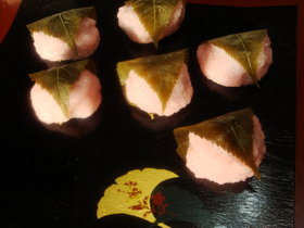 絶品!お手軽和菓子。桜餅。