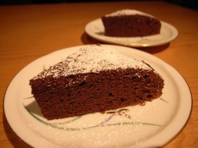 チョコが食べたくなったらつくるケーキの写真