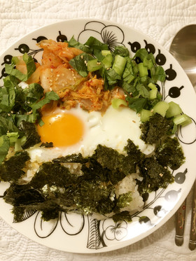 ☆簡単 美味しい キムチビビンバ風
