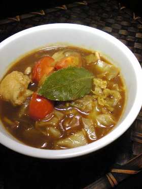 トマトが美味しい♪地中海スープカレー