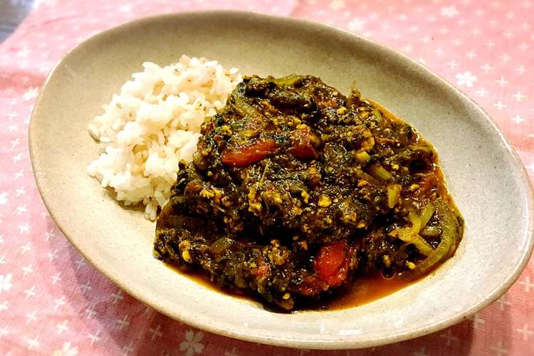 ルーなし トマトとほうれん草のカレー レシピ 作り方 By ぷちまっちょ クックパッド 簡単おいしいみんなのレシピが352万品