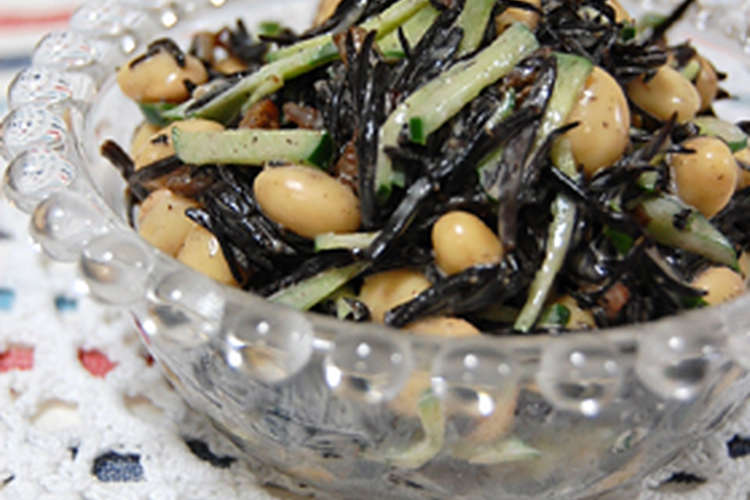 栄養満点 大豆とひじきのサラダ レシピ 作り方 By ゆうたま クックパッド 簡単おいしいみんなのレシピが352万品